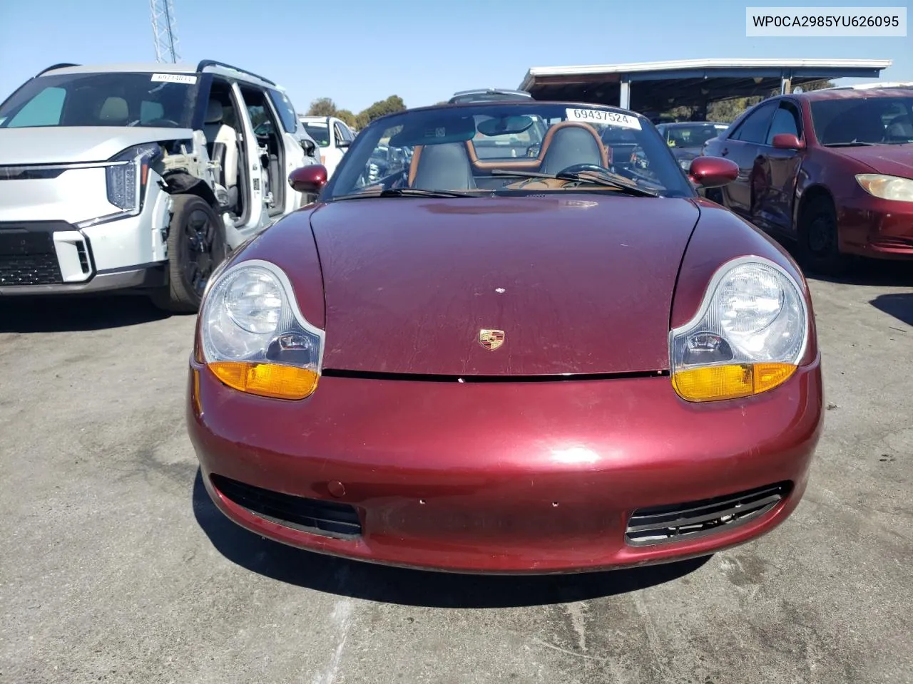 WP0CA2985YU626095 2000 Porsche Boxster