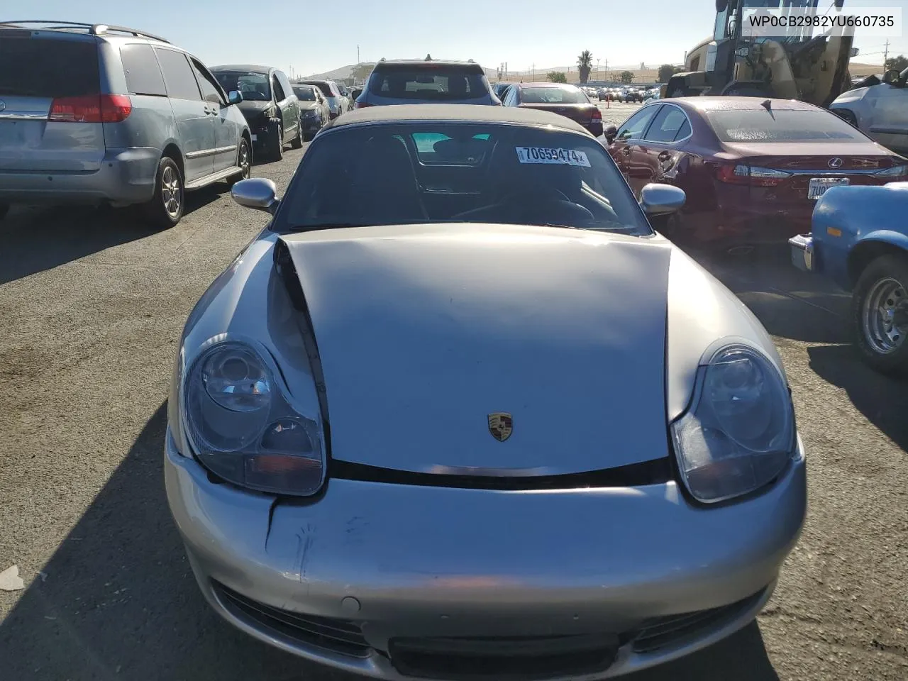 WP0CB2982YU660735 2000 Porsche Boxster S