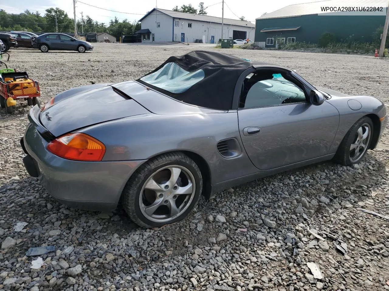 2001 Porsche Boxster VIN: WP0CA298X1U622842 Lot: 64265354