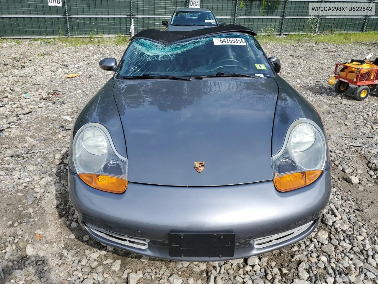 WP0CA298X1U622842 2001 Porsche Boxster