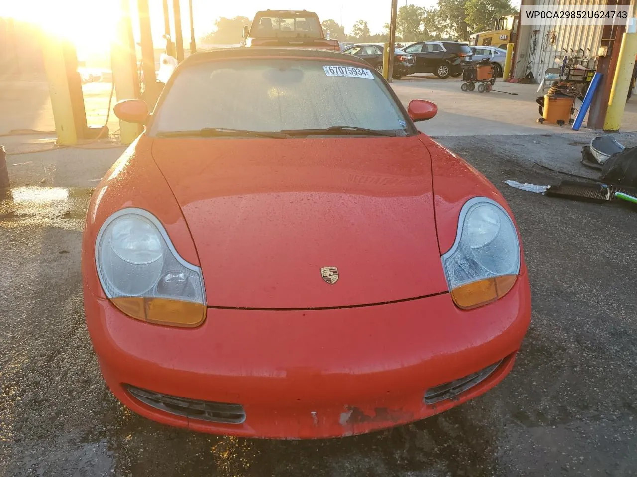 WP0CA29852U624743 2002 Porsche Boxster