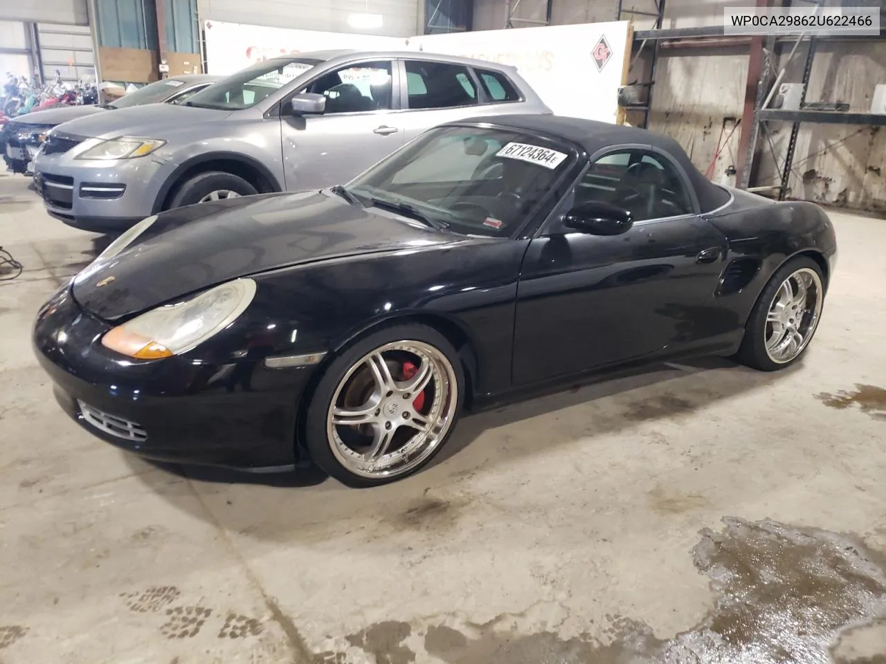 2002 Porsche Boxster VIN: WP0CA29862U622466 Lot: 67124364