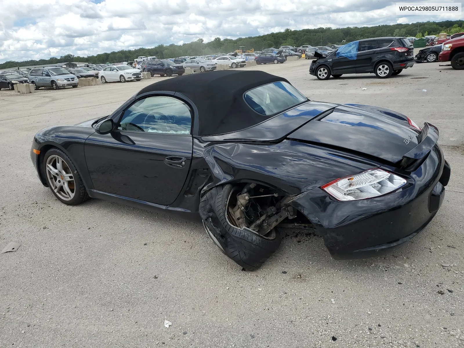 2005 Porsche Boxster VIN: WP0CA29805U711888 Lot: 60748754