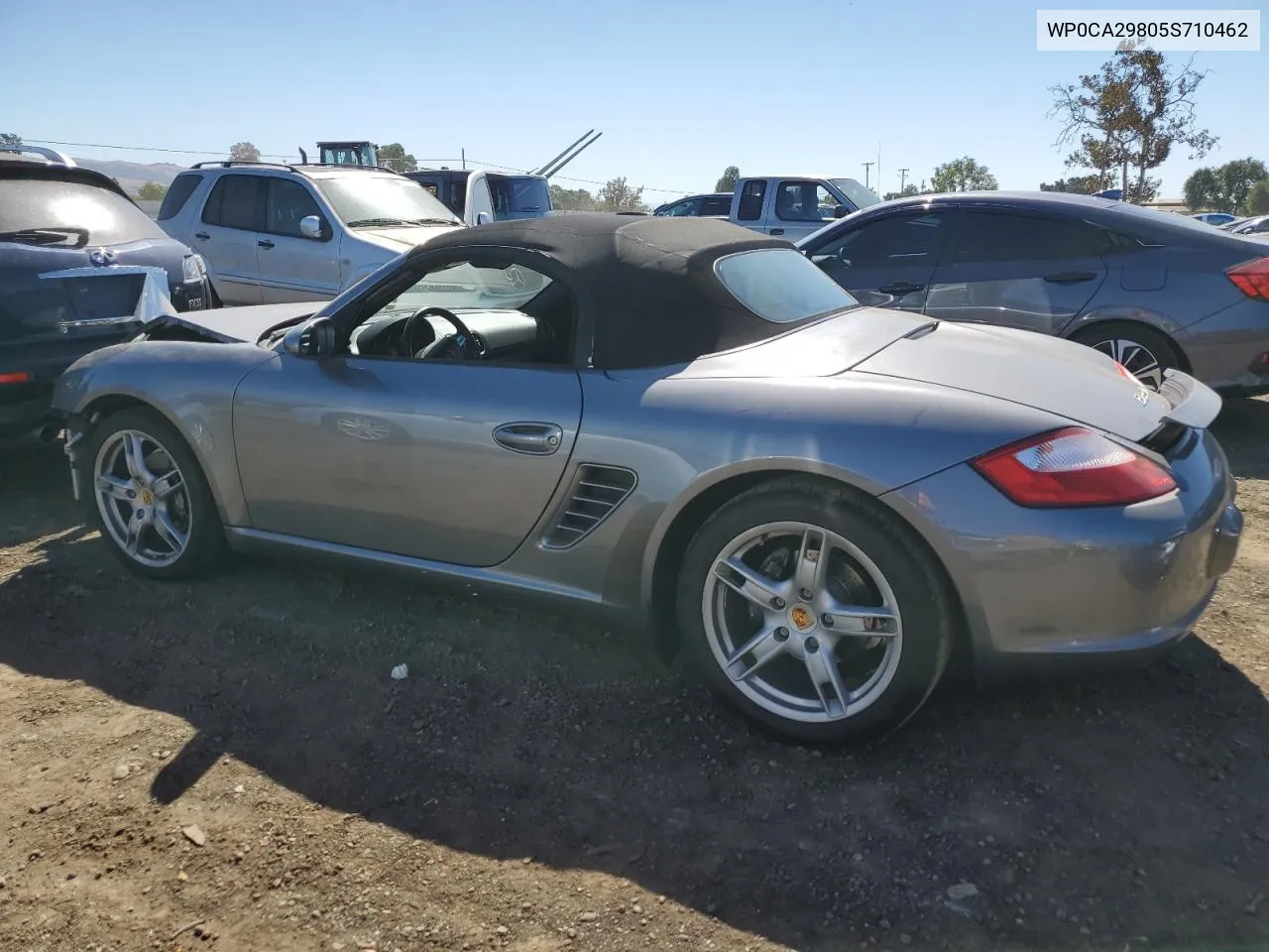 2005 Porsche Boxster VIN: WP0CA29805S710462 Lot: 71631854