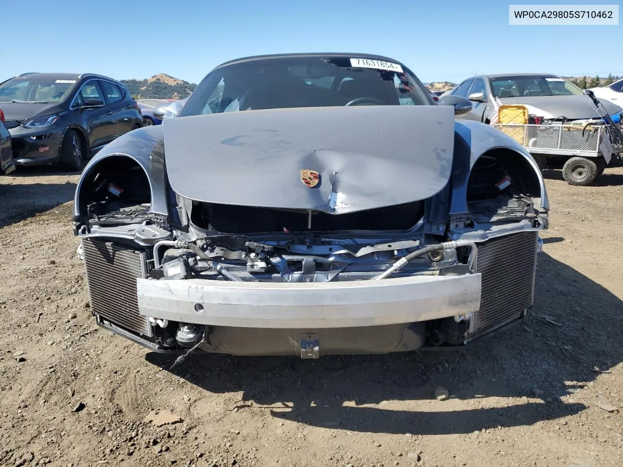 WP0CA29805S710462 2005 Porsche Boxster