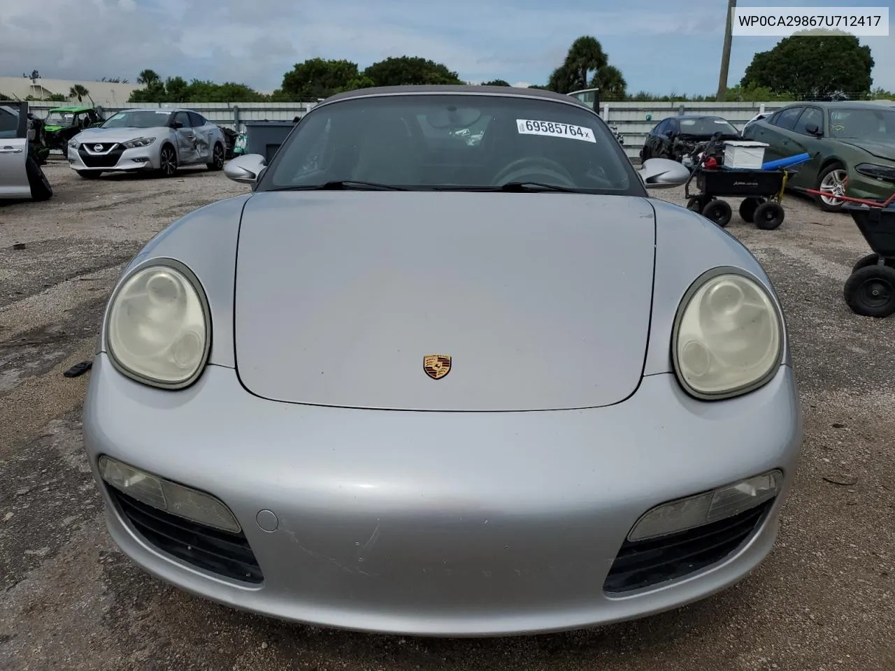 WP0CA29867U712417 2007 Porsche Boxster