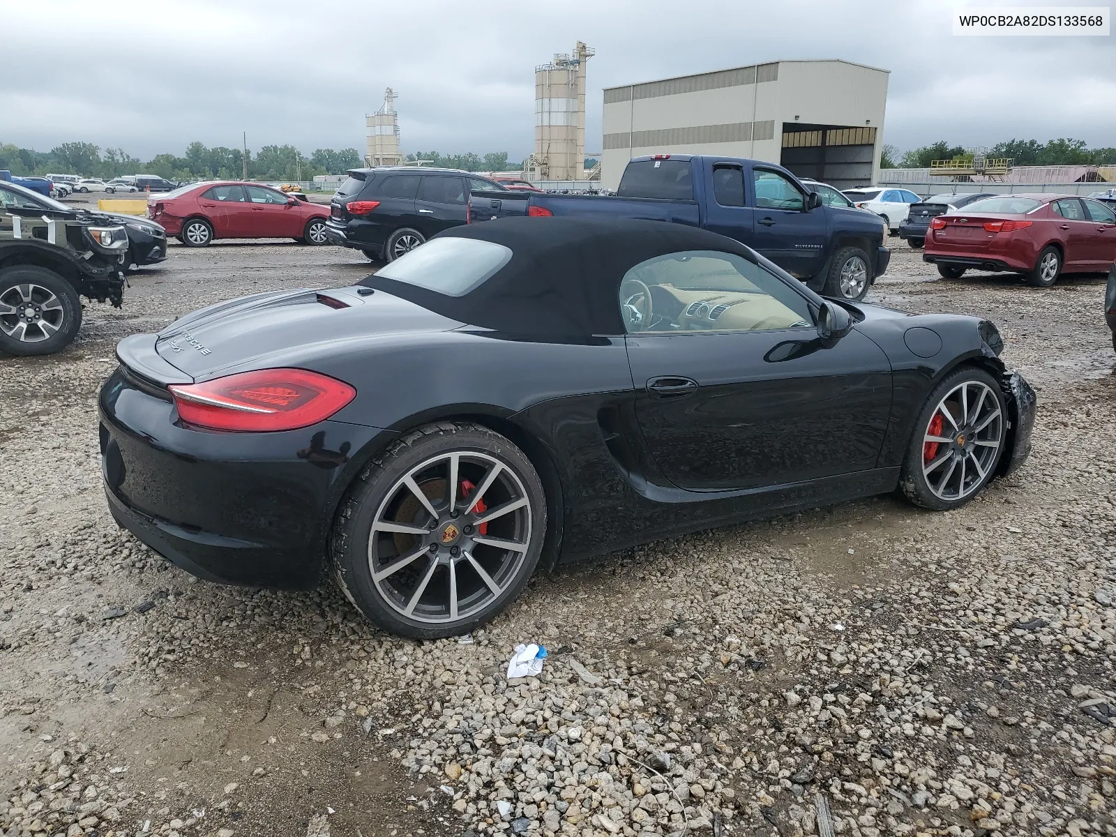 2013 Porsche Boxster S VIN: WP0CB2A82DS133568 Lot: 67320524