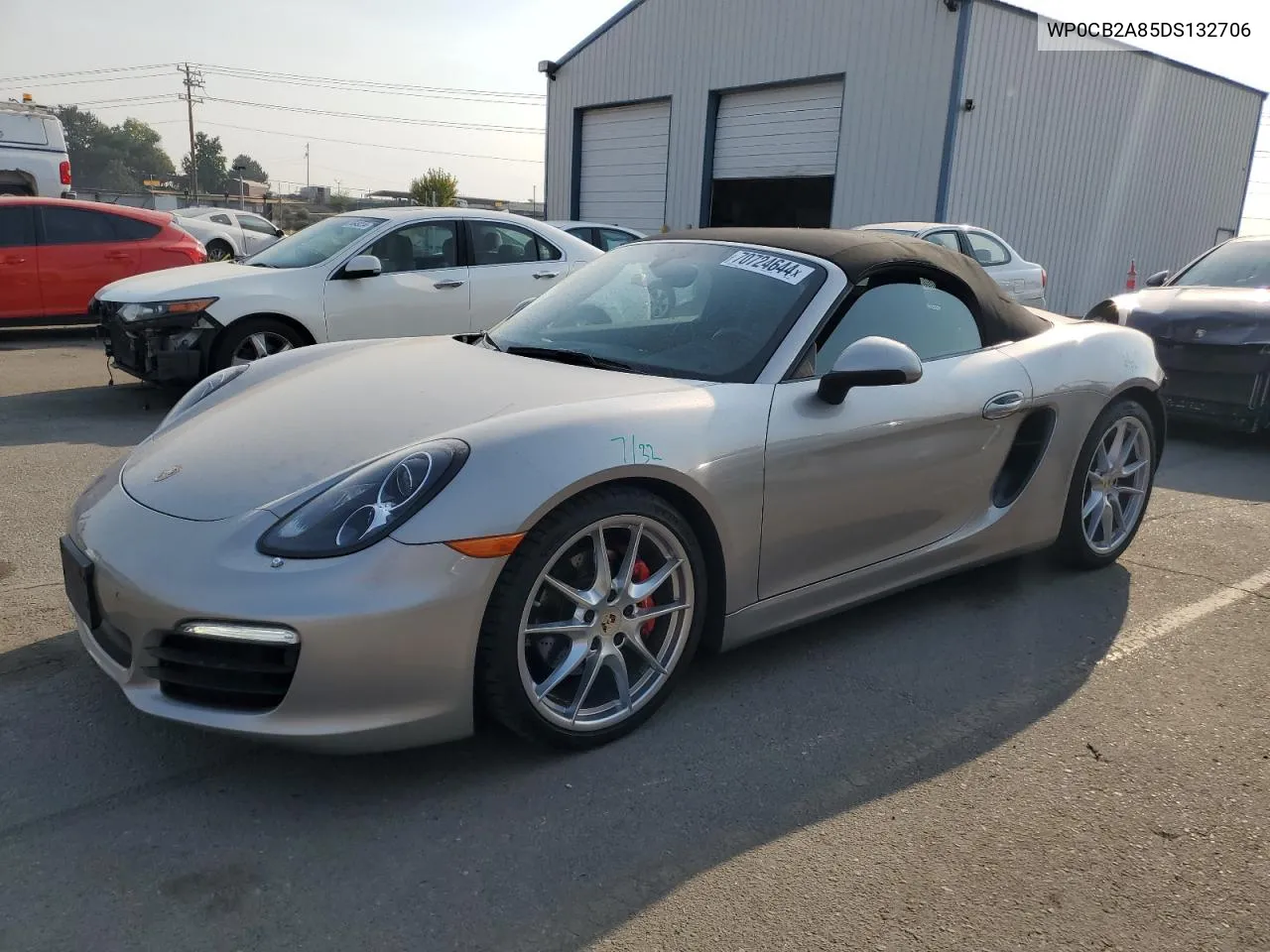 WP0CB2A85DS132706 2013 Porsche Boxster S