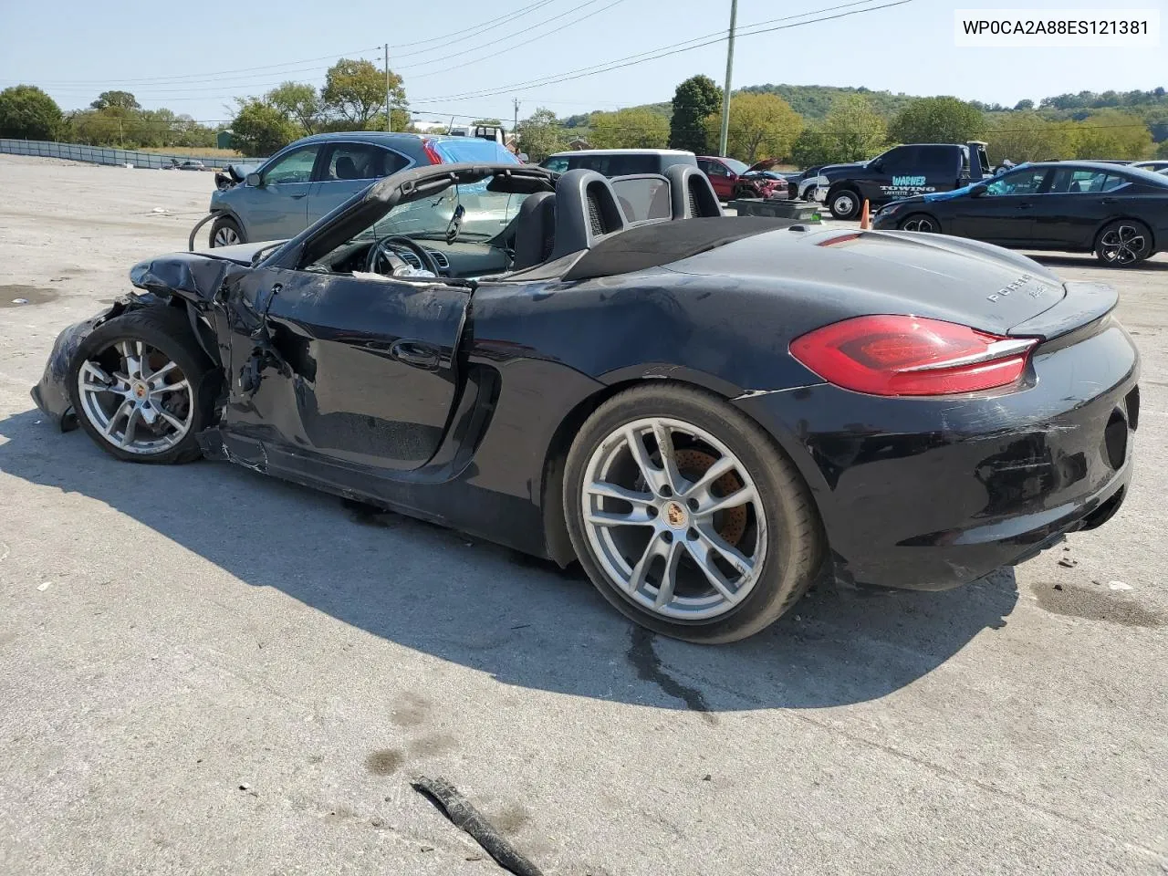 2014 Porsche Boxster VIN: WP0CA2A88ES121381 Lot: 71036854