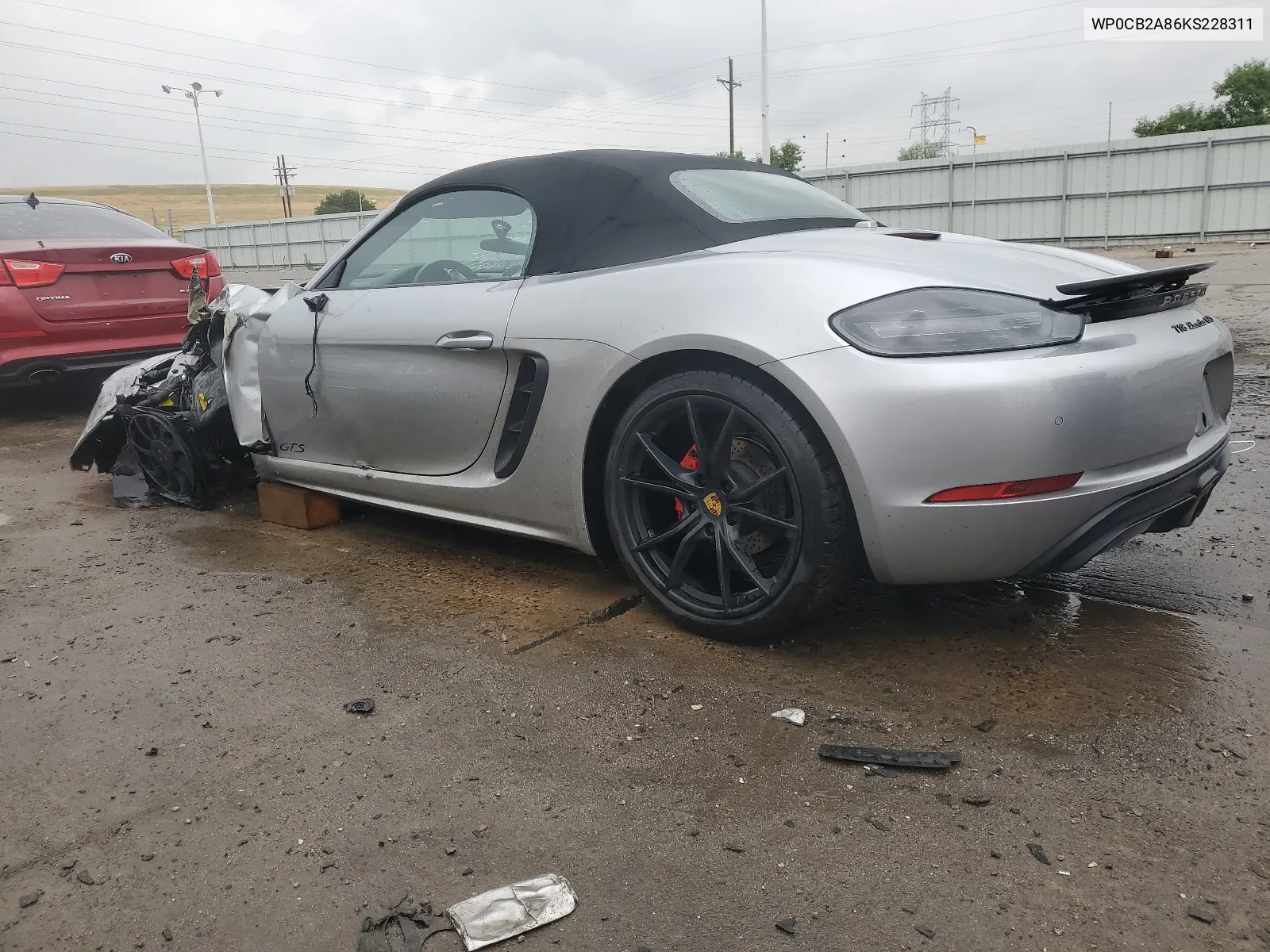 WP0CB2A86KS228311 2019 Porsche Boxster S