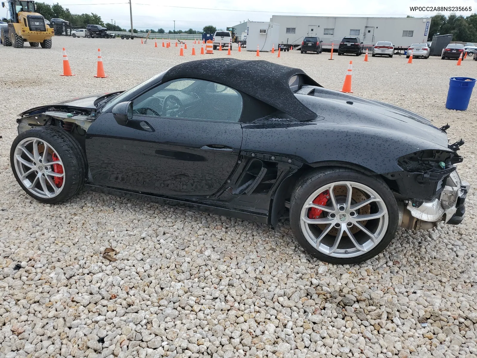 WP0CC2A88NS235665 2022 Porsche Boxster Spyder