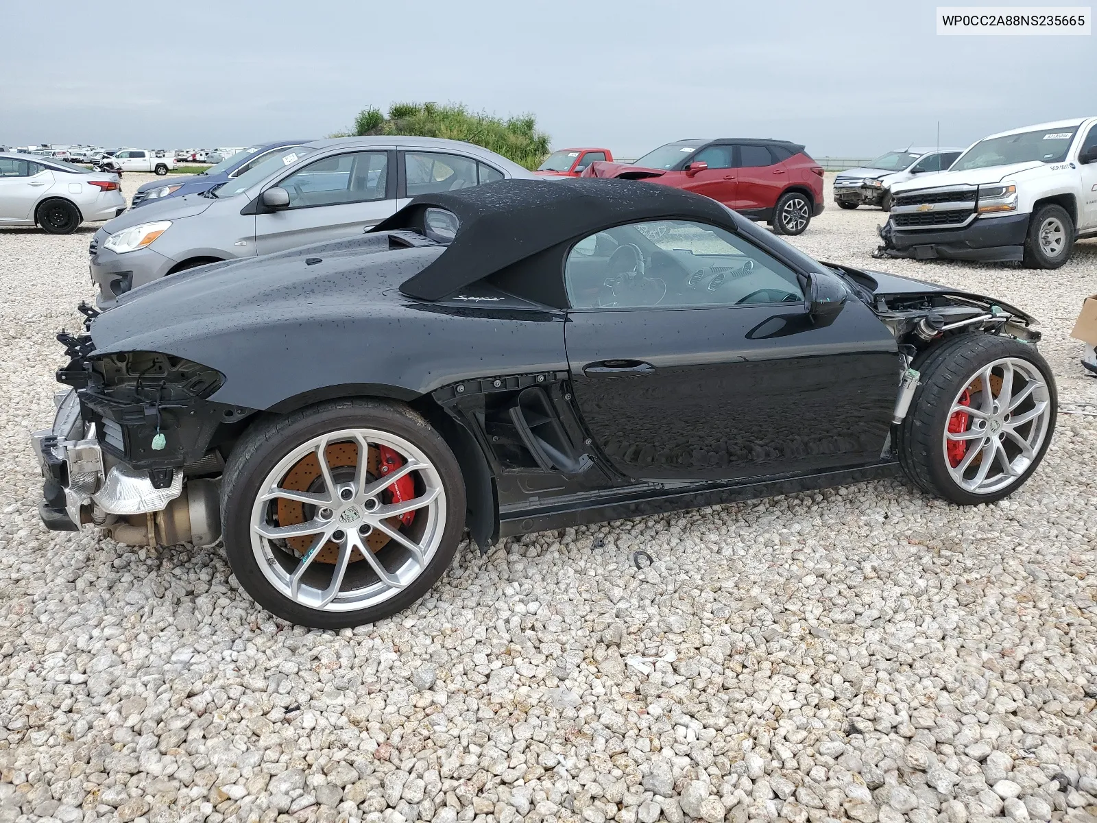 WP0CC2A88NS235665 2022 Porsche Boxster Spyder