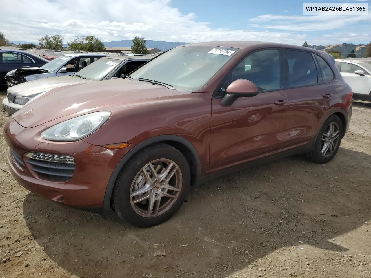 WP1AB2A26BLA51366 2011 Porsche Cayenne S