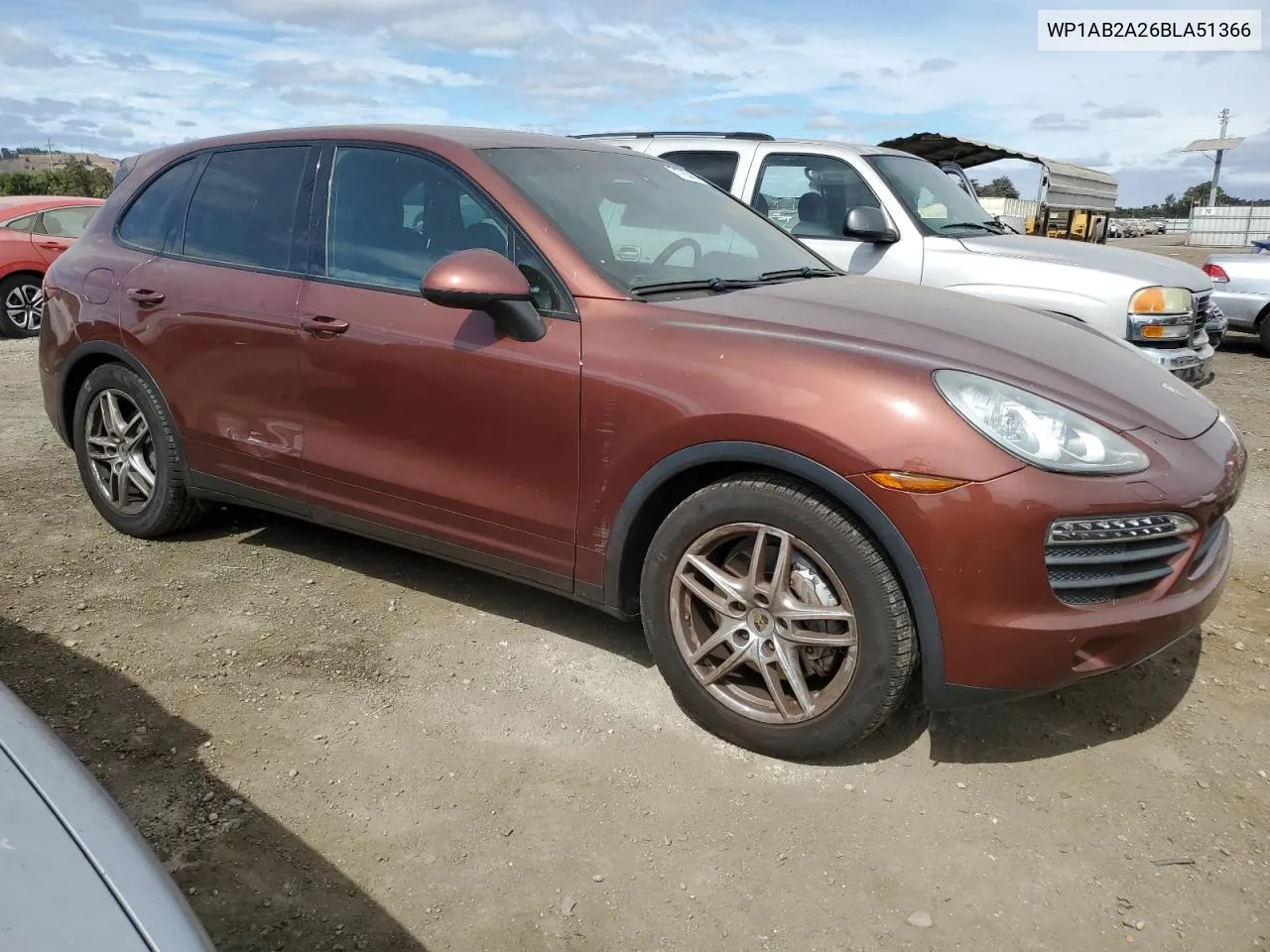 2011 Porsche Cayenne S VIN: WP1AB2A26BLA51366 Lot: 71755454