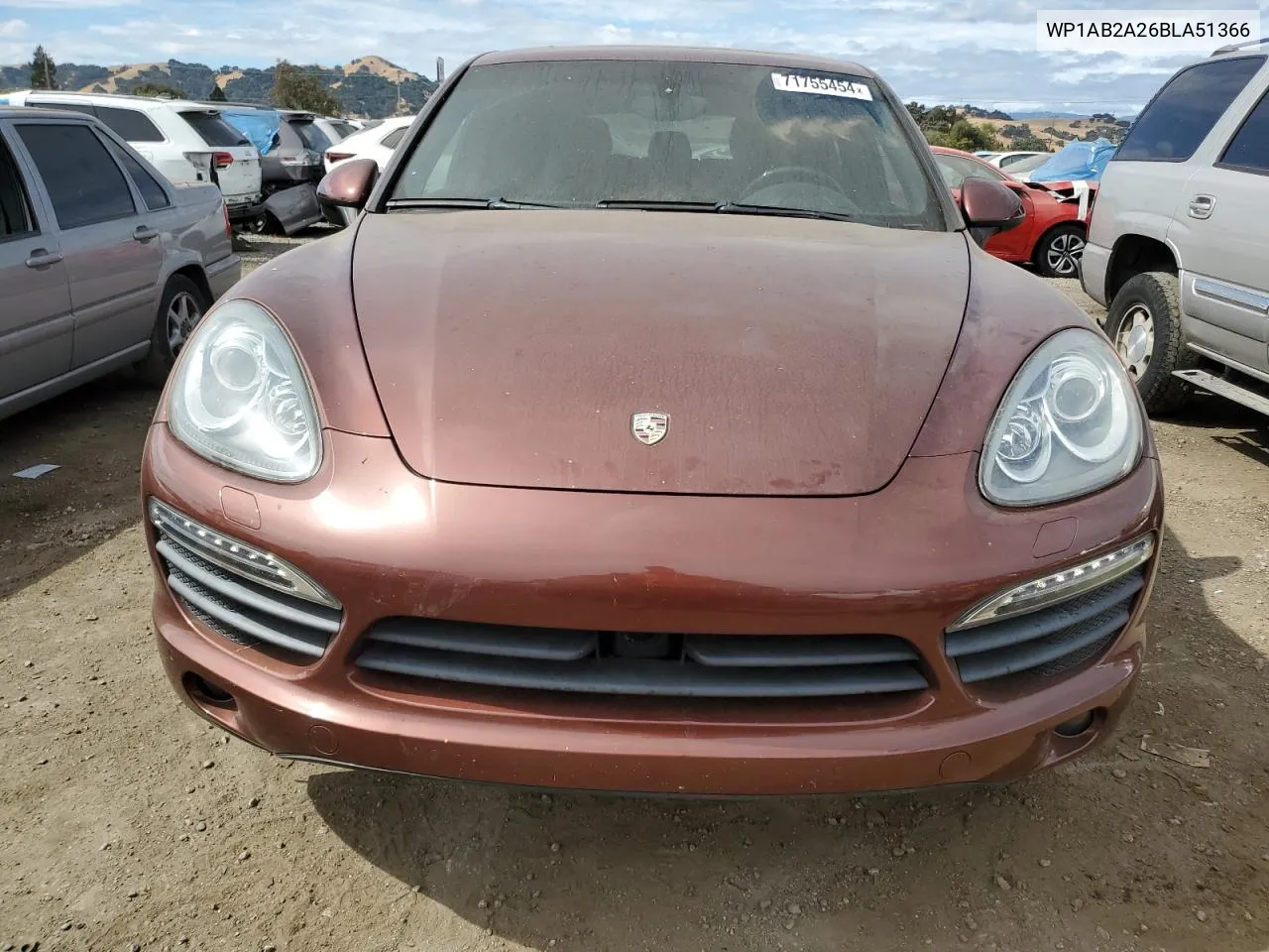 WP1AB2A26BLA51366 2011 Porsche Cayenne S