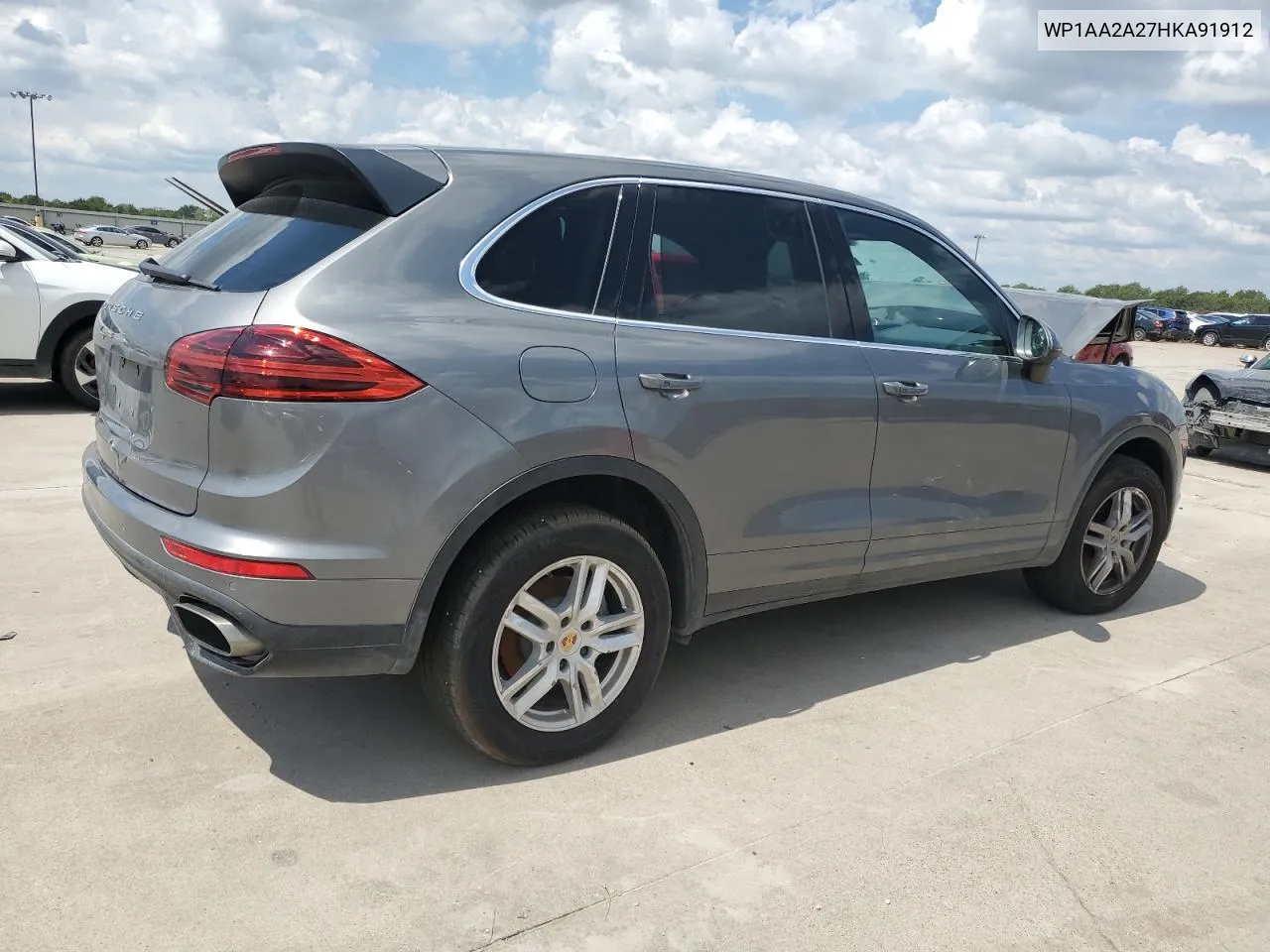 WP1AA2A27HKA91912 2017 Porsche Cayenne