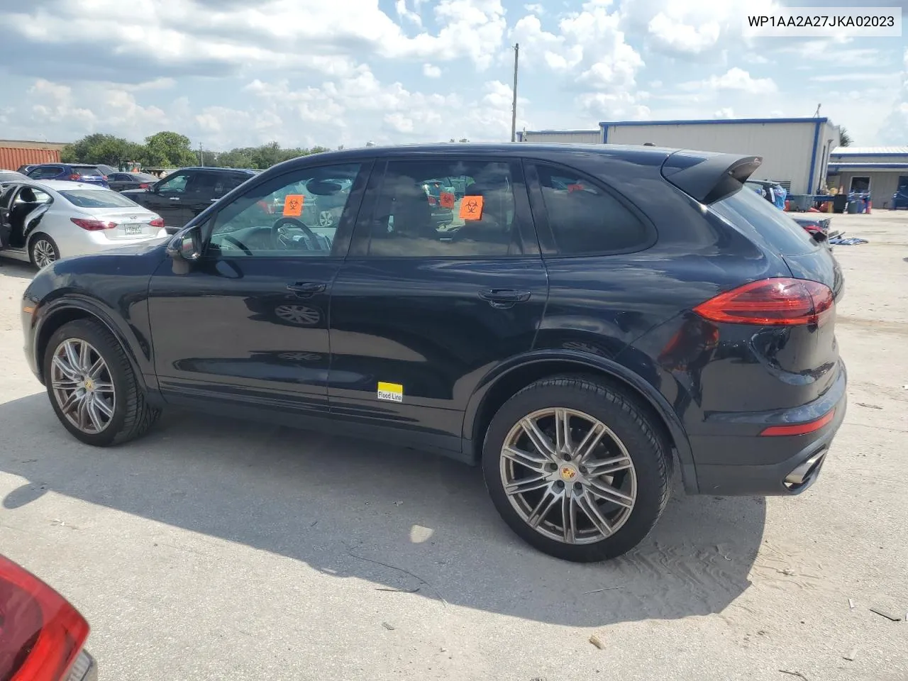 2018 Porsche Cayenne VIN: WP1AA2A27JKA02023 Lot: 72199364