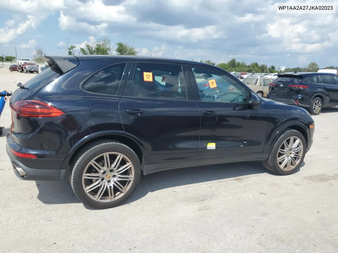 WP1AA2A27JKA02023 2018 Porsche Cayenne