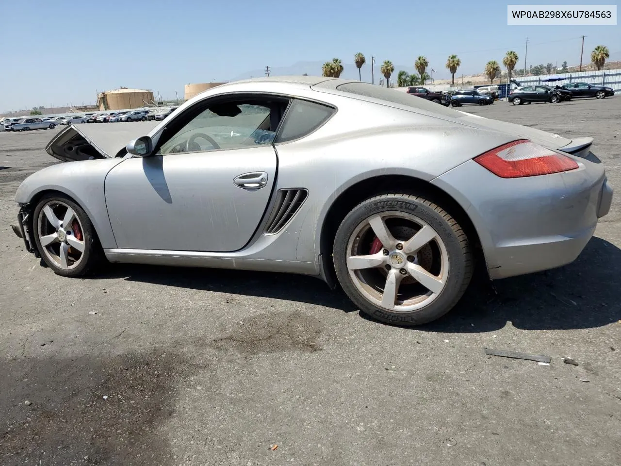 2006 Porsche Cayman S VIN: WP0AB298X6U784563 Lot: 69819084