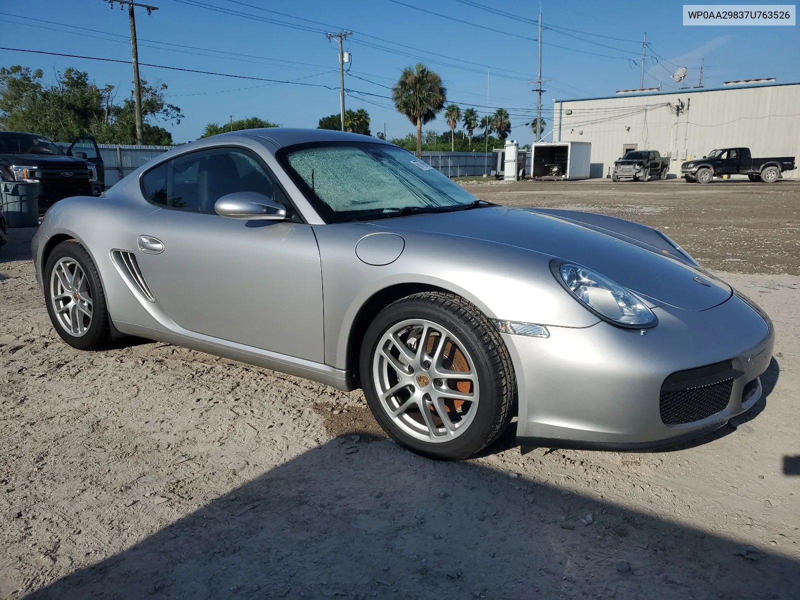 WP0AA29837U763526 2007 Porsche Cayman