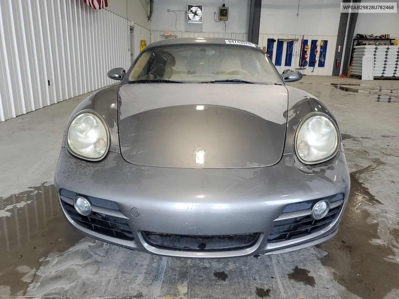 2008 Porsche Cayman S VIN: WP0AB29828U782468 Lot: 64743574