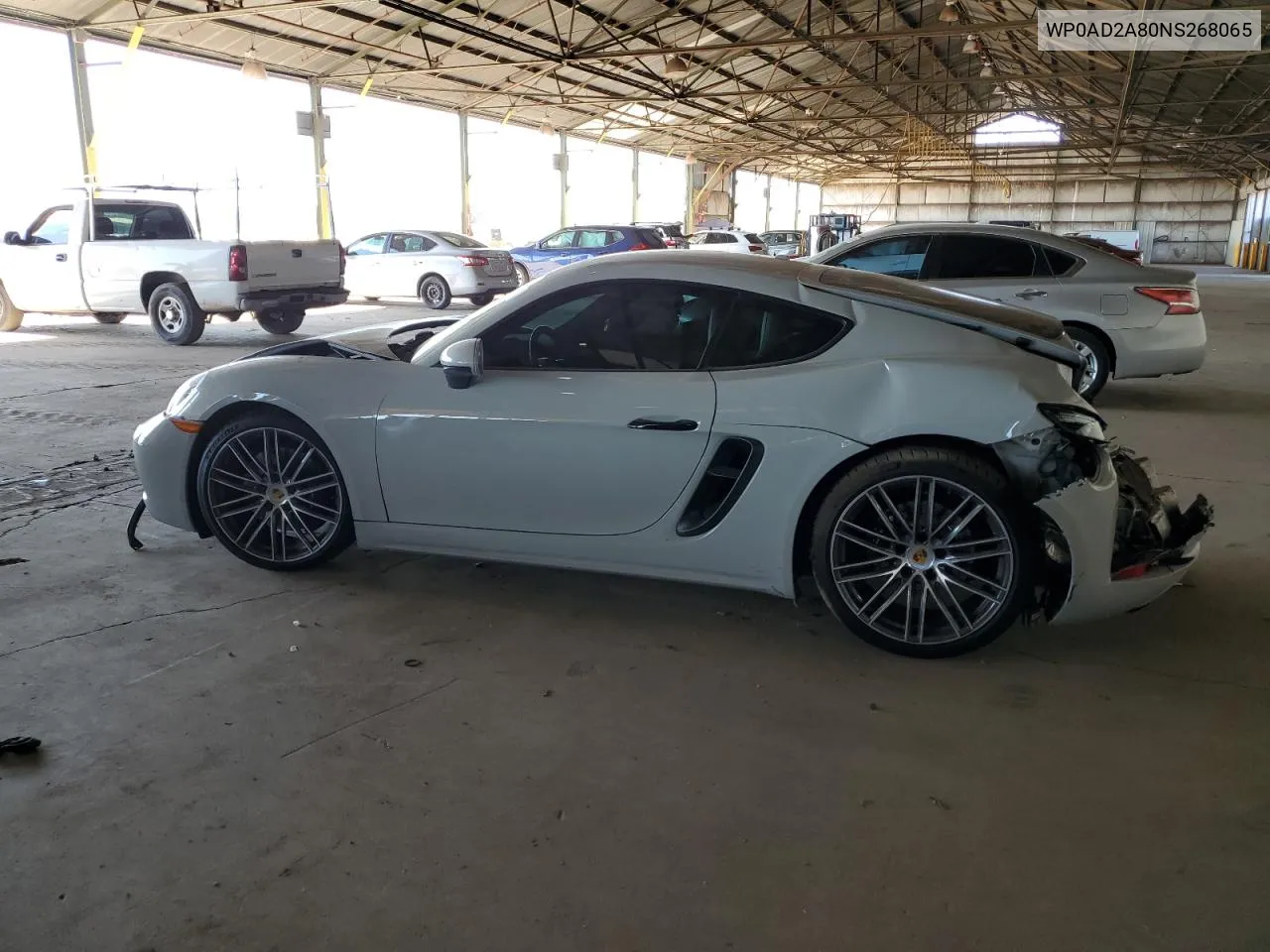 2022 Porsche Cayman Gts VIN: WP0AD2A80NS268065 Lot: 58602994