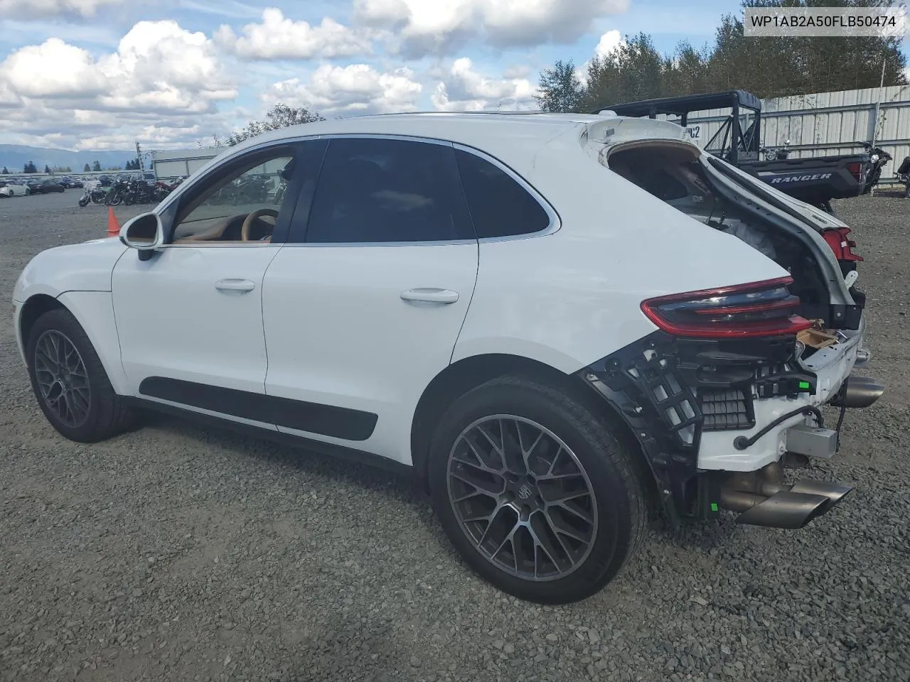 WP1AB2A50FLB50474 2015 Porsche Macan S