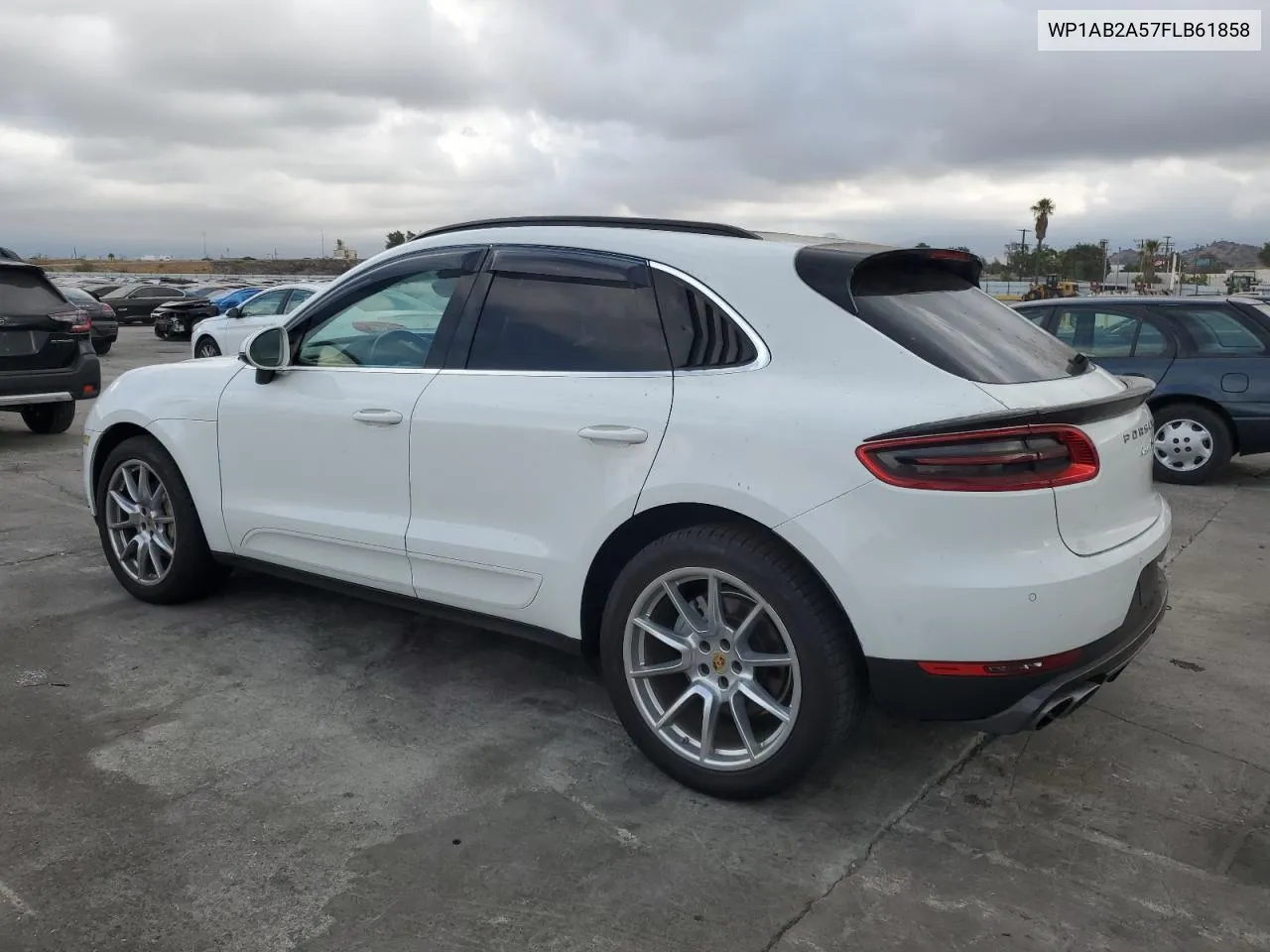 2015 Porsche Macan S VIN: WP1AB2A57FLB61858 Lot: 71596874