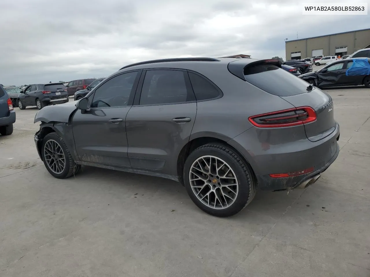 2016 Porsche Macan S VIN: WP1AB2A58GLB52863 Lot: 71079444