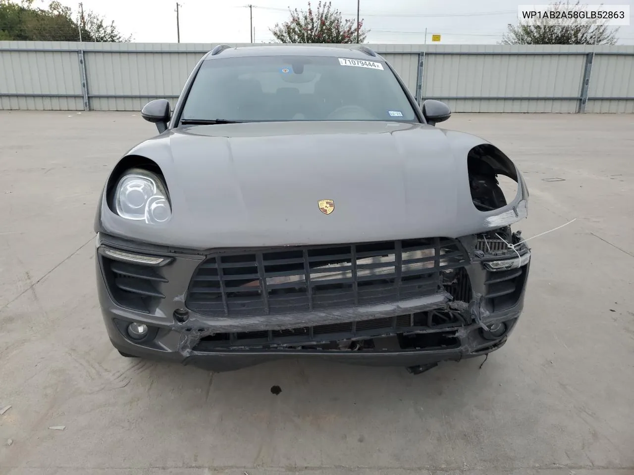 WP1AB2A58GLB52863 2016 Porsche Macan S