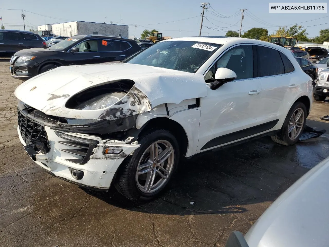 WP1AB2A5XHLB11796 2017 Porsche Macan S