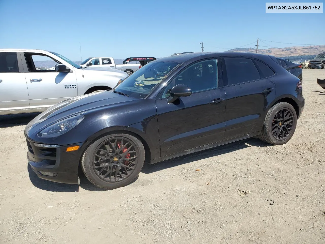 2018 Porsche Macan Gts VIN: WP1AG2A5XJLB61752 Lot: 71222764