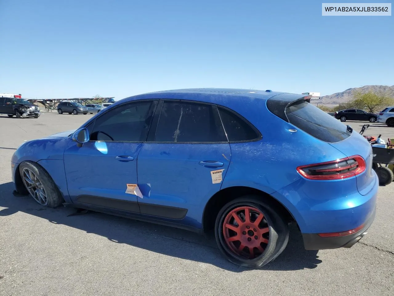 WP1AB2A5XJLB33562 2018 Porsche Macan S