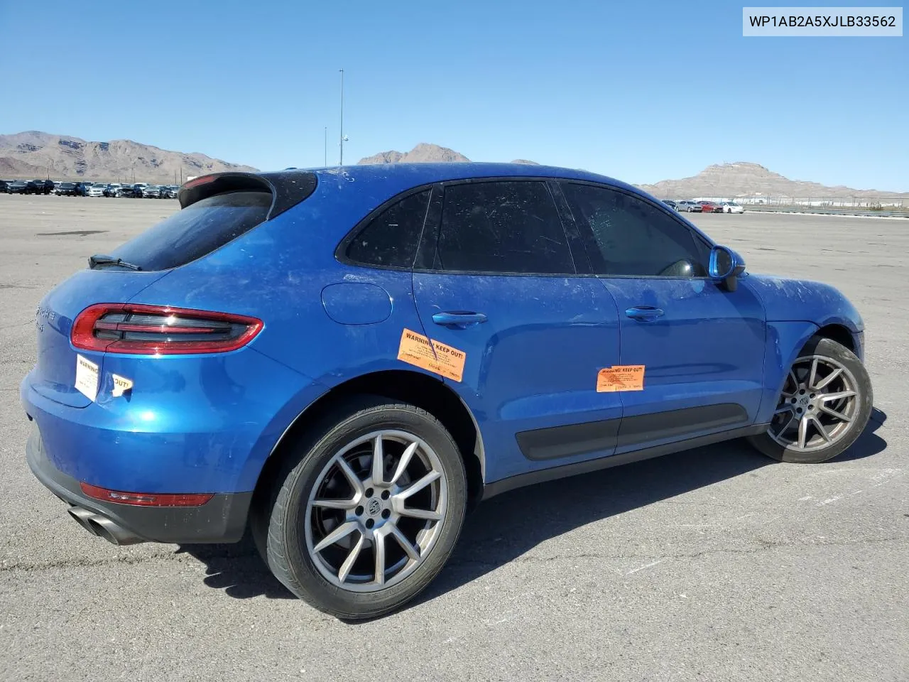 WP1AB2A5XJLB33562 2018 Porsche Macan S