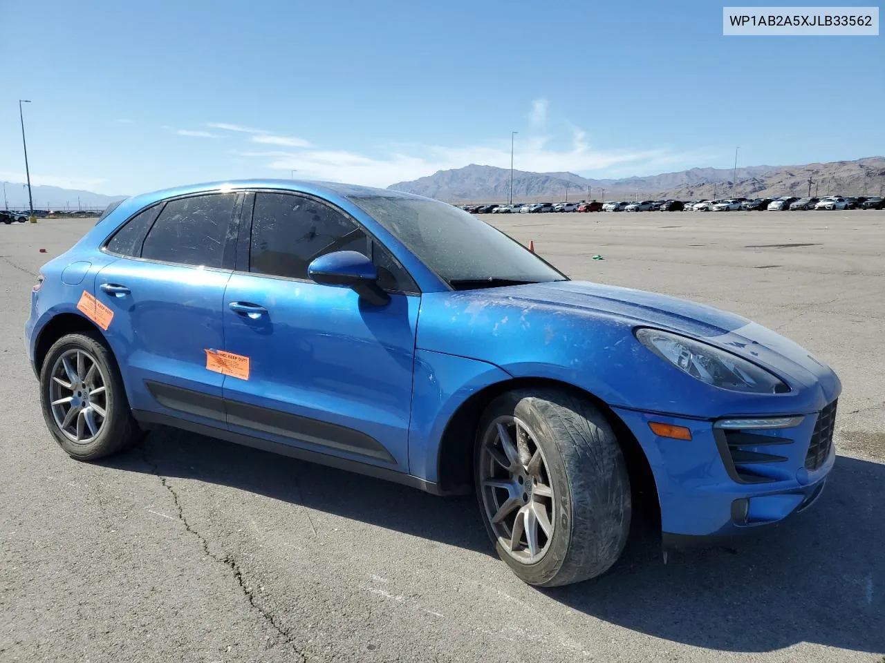 WP1AB2A5XJLB33562 2018 Porsche Macan S