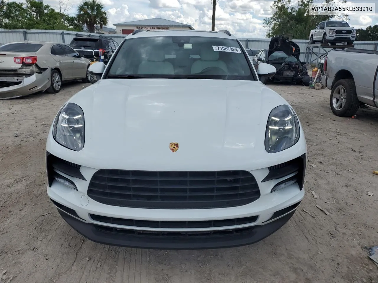 WP1AB2A55KLB33910 2019 Porsche Macan S