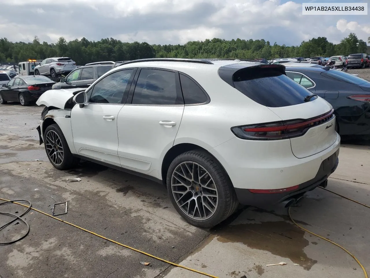 2020 Porsche Macan S VIN: WP1AB2A5XLLB34438 Lot: 65343094