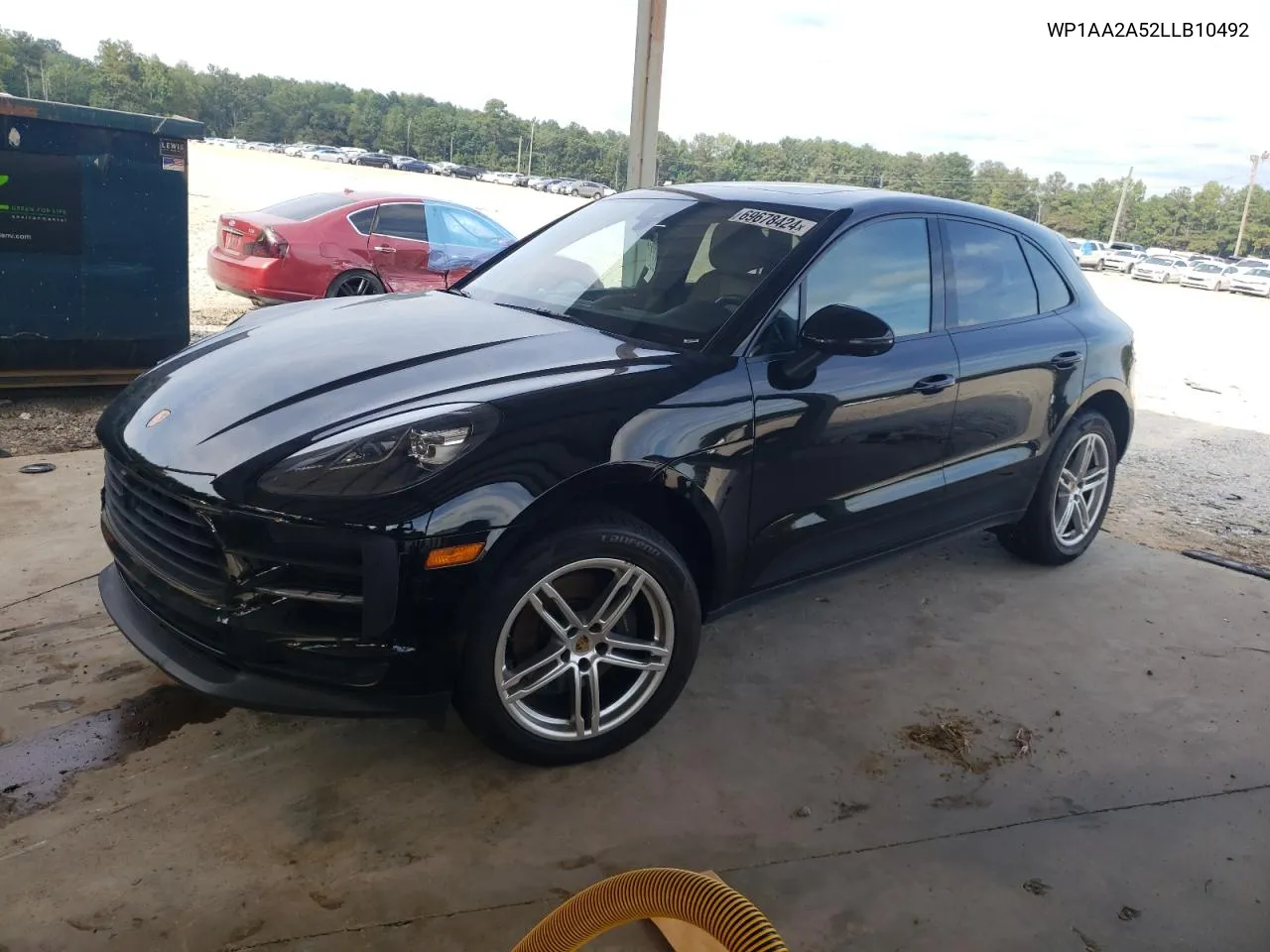 2020 Porsche Macan VIN: WP1AA2A52LLB10492 Lot: 69678424