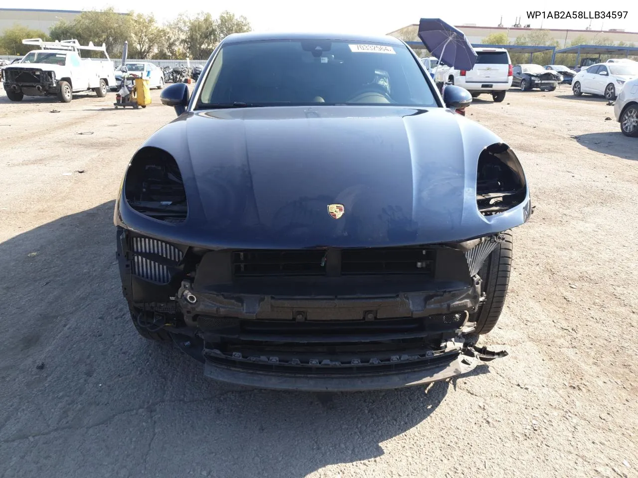 2020 Porsche Macan S VIN: WP1AB2A58LLB34597 Lot: 70332584