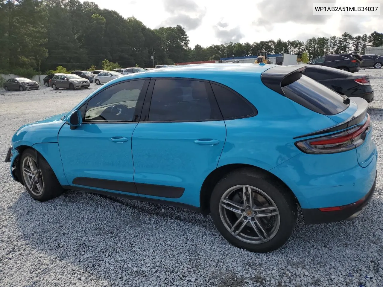 2021 Porsche Macan S VIN: WP1AB2A51MLB34037 Lot: 63990454