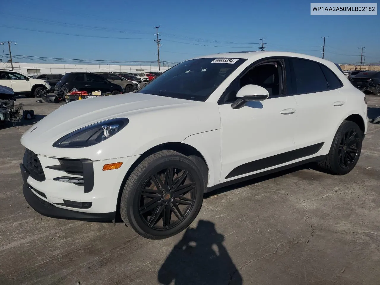 2021 Porsche Macan VIN: WP1AA2A50MLB02182 Lot: 66633584