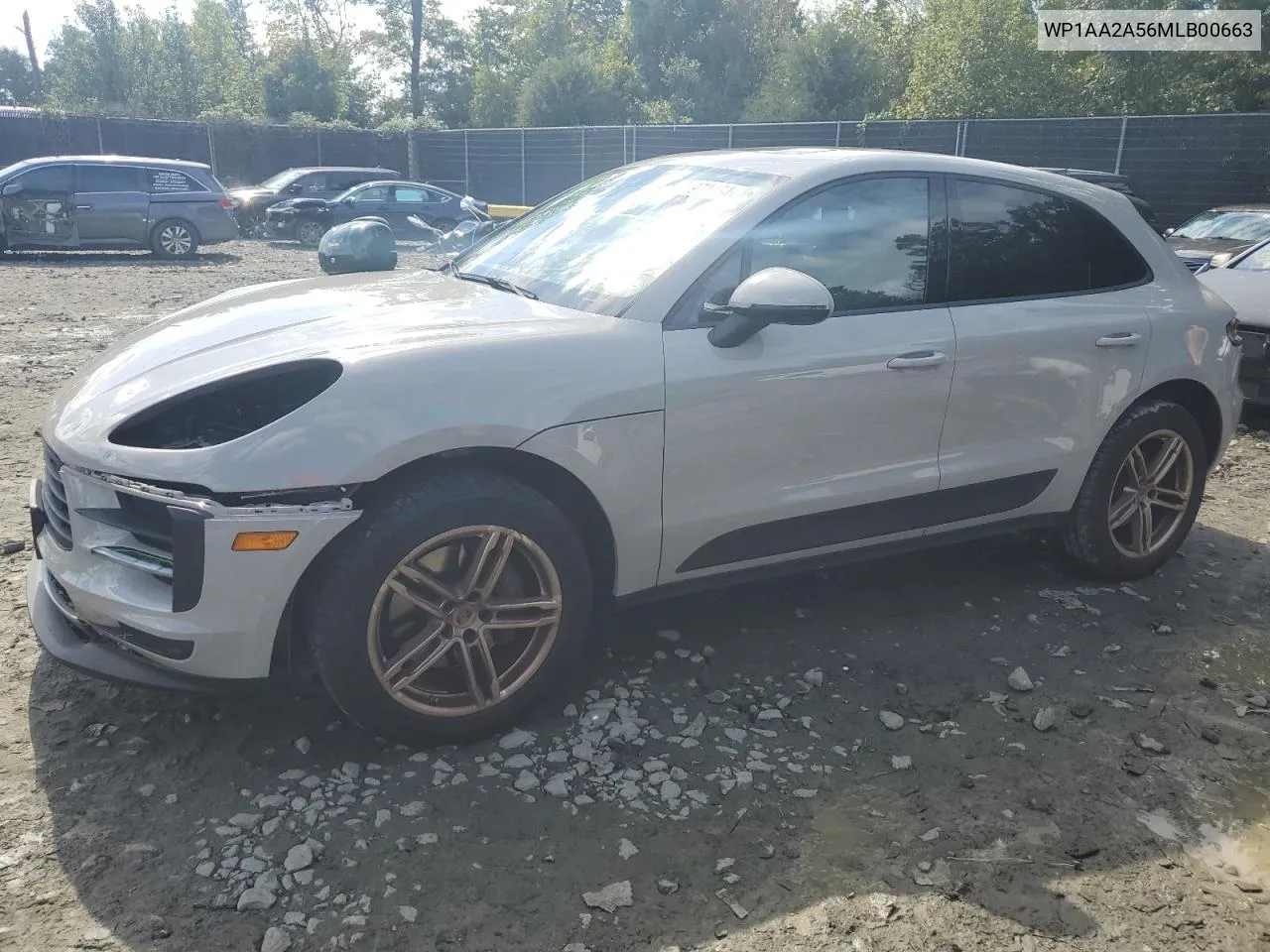 2021 Porsche Macan VIN: WP1AA2A56MLB00663 Lot: 71970454