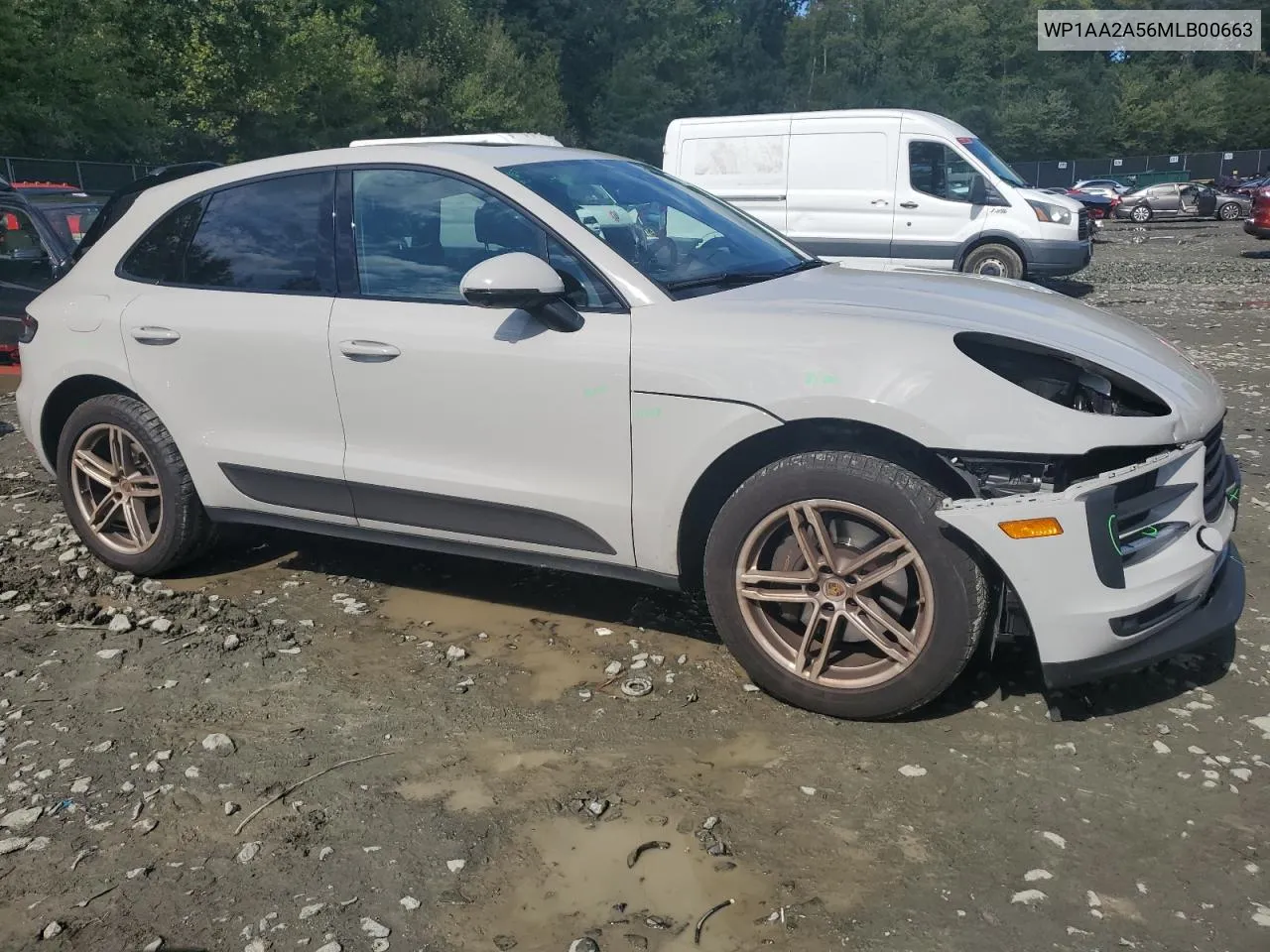 2021 Porsche Macan VIN: WP1AA2A56MLB00663 Lot: 71970454