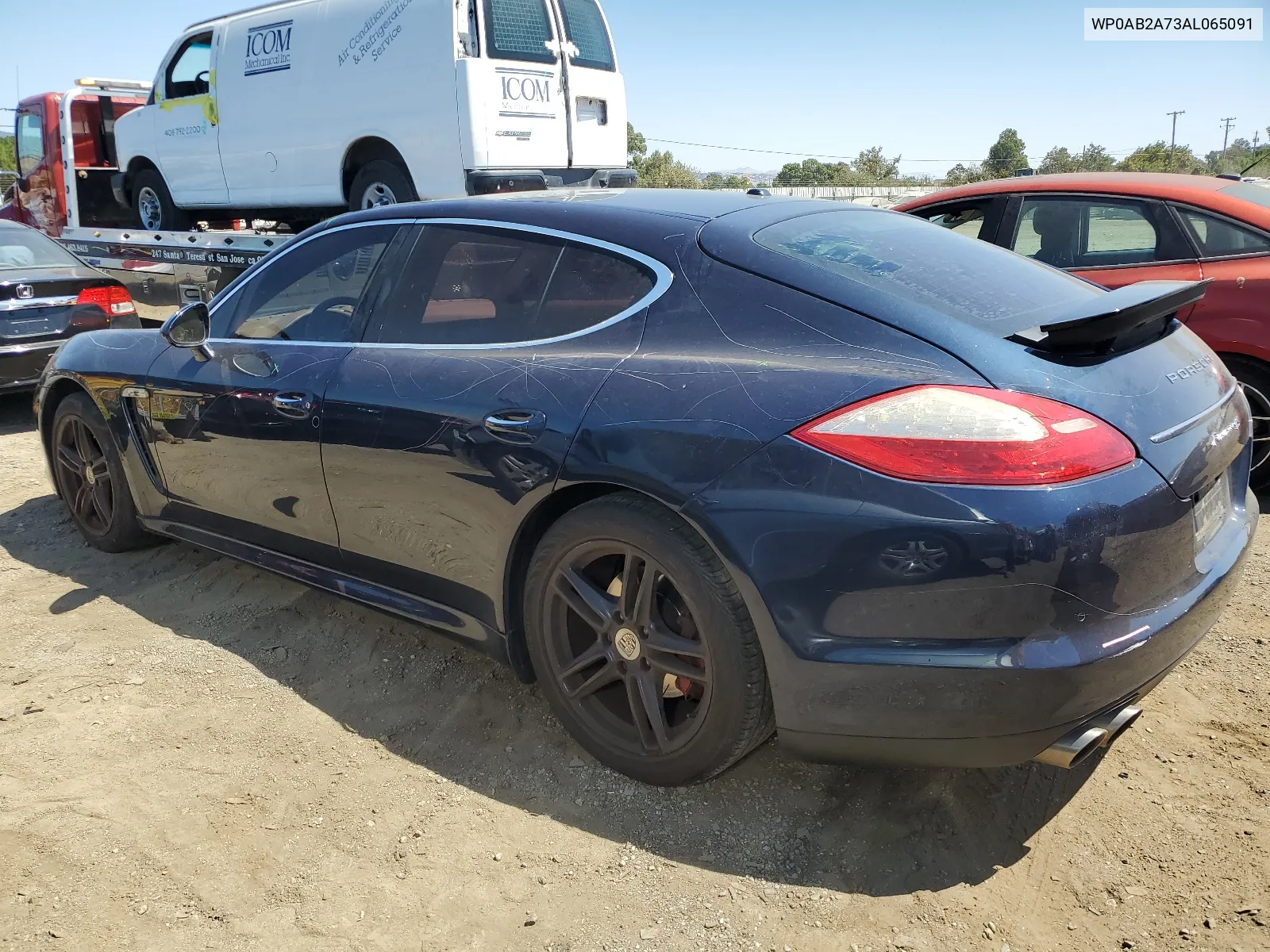 2010 Porsche Panamera S VIN: WP0AB2A73AL065091 Lot: 69231044