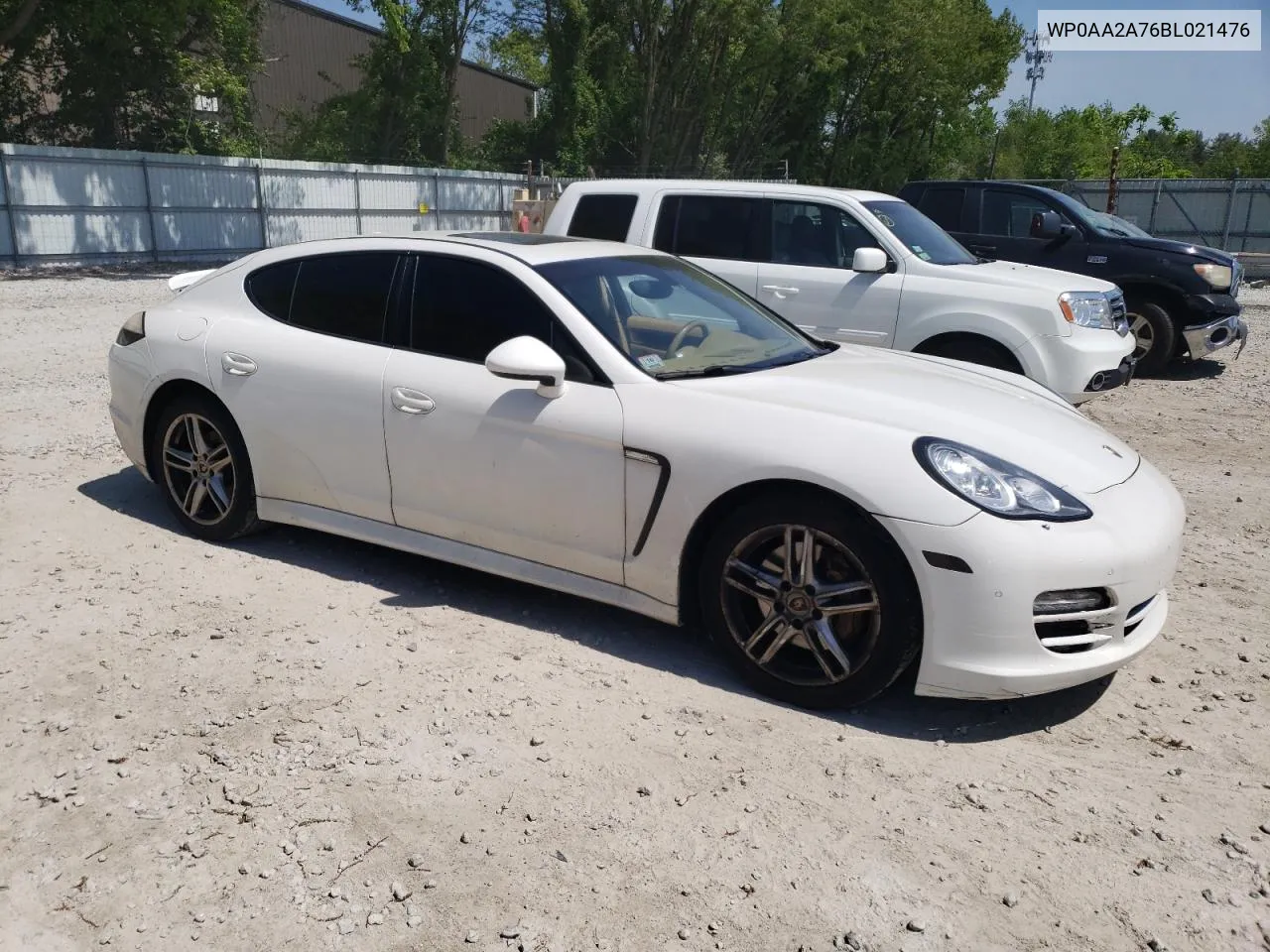 2011 Porsche Panamera 2 VIN: WP0AA2A76BL021476 Lot: 55572744