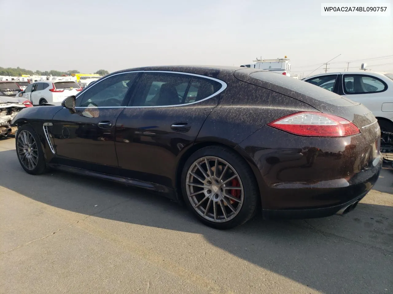 2011 Porsche Panamera Turbo VIN: WP0AC2A74BL090757 Lot: 70475244