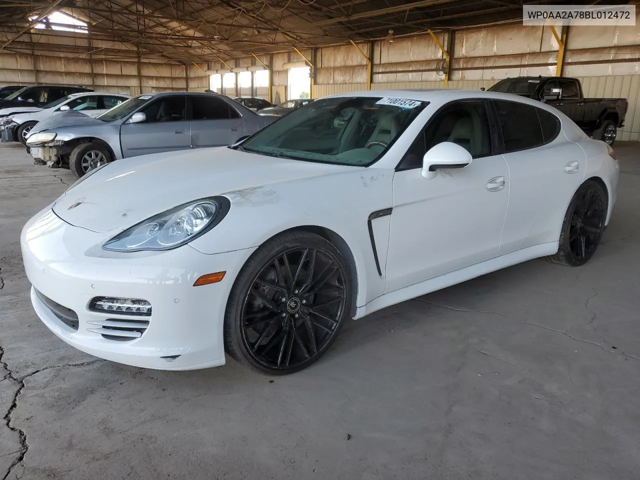 2011 Porsche Panamera 2 VIN: WP0AA2A78BL012472 Lot: 71001574