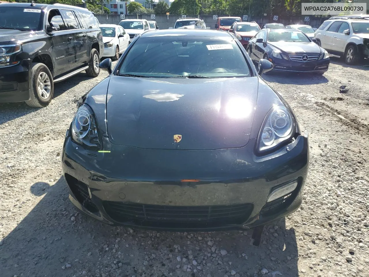 2011 Porsche Panamera Turbo VIN: WP0AC2A76BL090730 Lot: 71494254