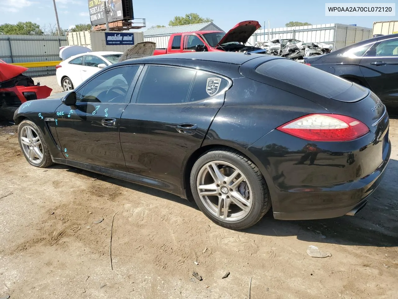 2012 Porsche Panamera 2 VIN: WP0AA2A70CL072120 Lot: 71977764