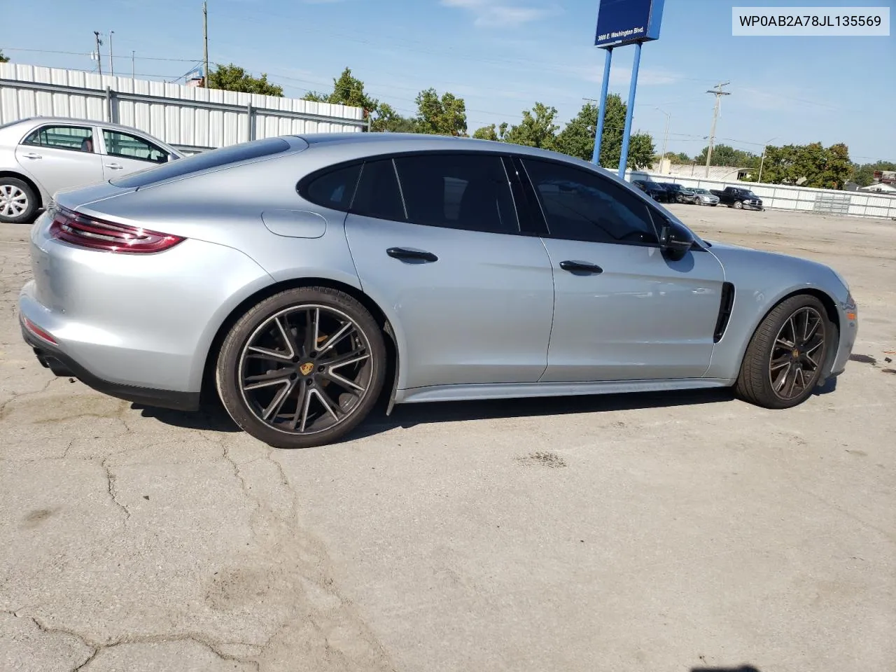 2018 Porsche Panamera 4S VIN: WP0AB2A78JL135569 Lot: 71446384